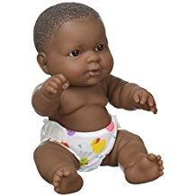 Lots to Love Babies 14" African American All Vinyl Doll Assortment - 16101 - JC Toys Group Inc.