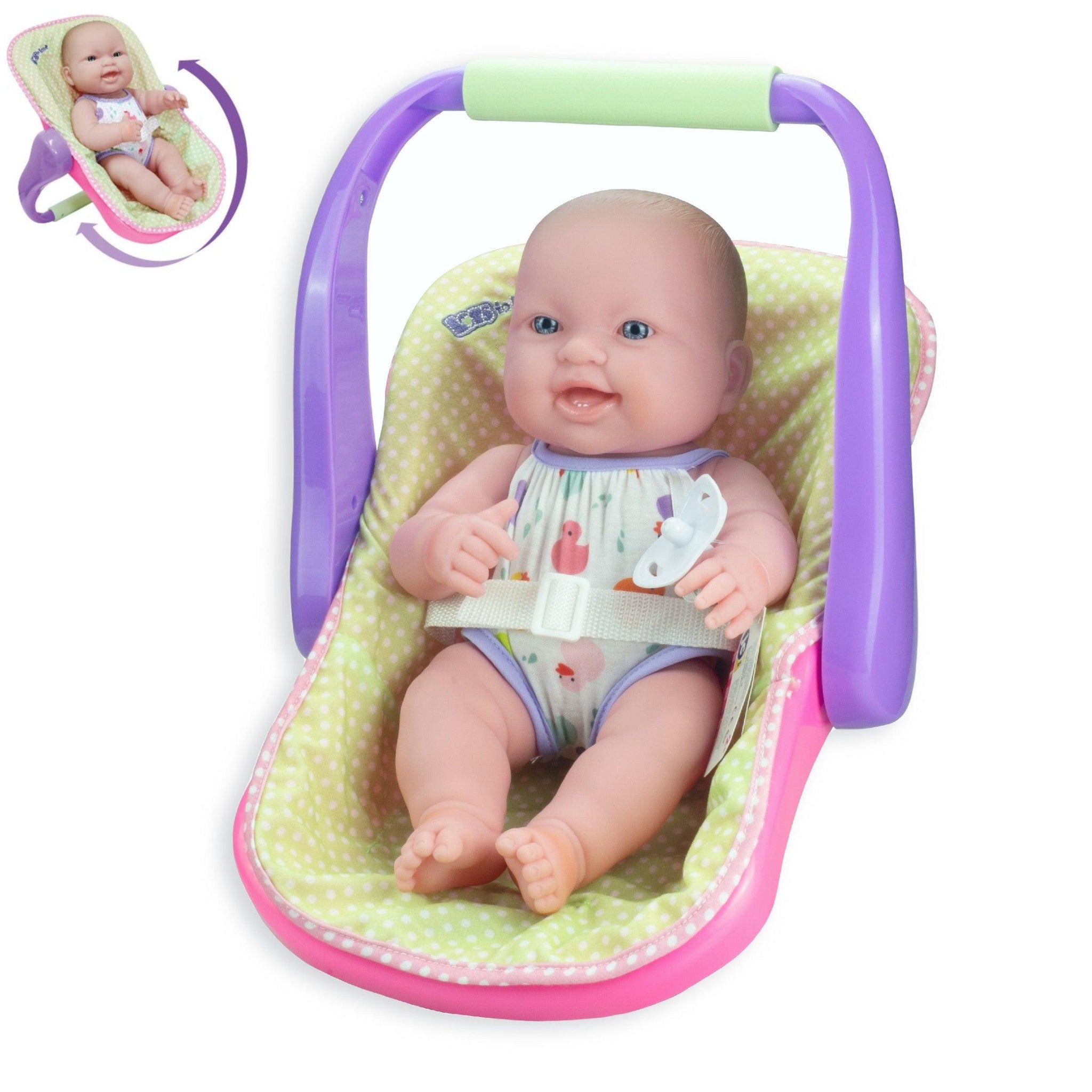 JC Toys, Lots to Love Babies Doll | 14" All-Vinyl Play Doll Adjustable Carrier Set | Children 2+ - JC Toys Group Inc.