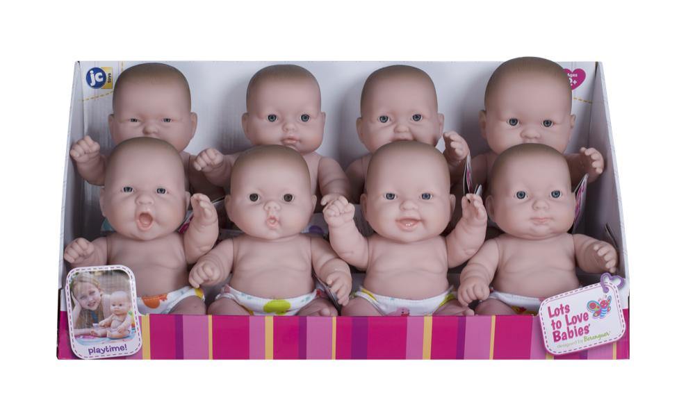 Lots to Love Babies 10" All Vinyl Doll Assortment - PDQ - JC Toys Group Inc.