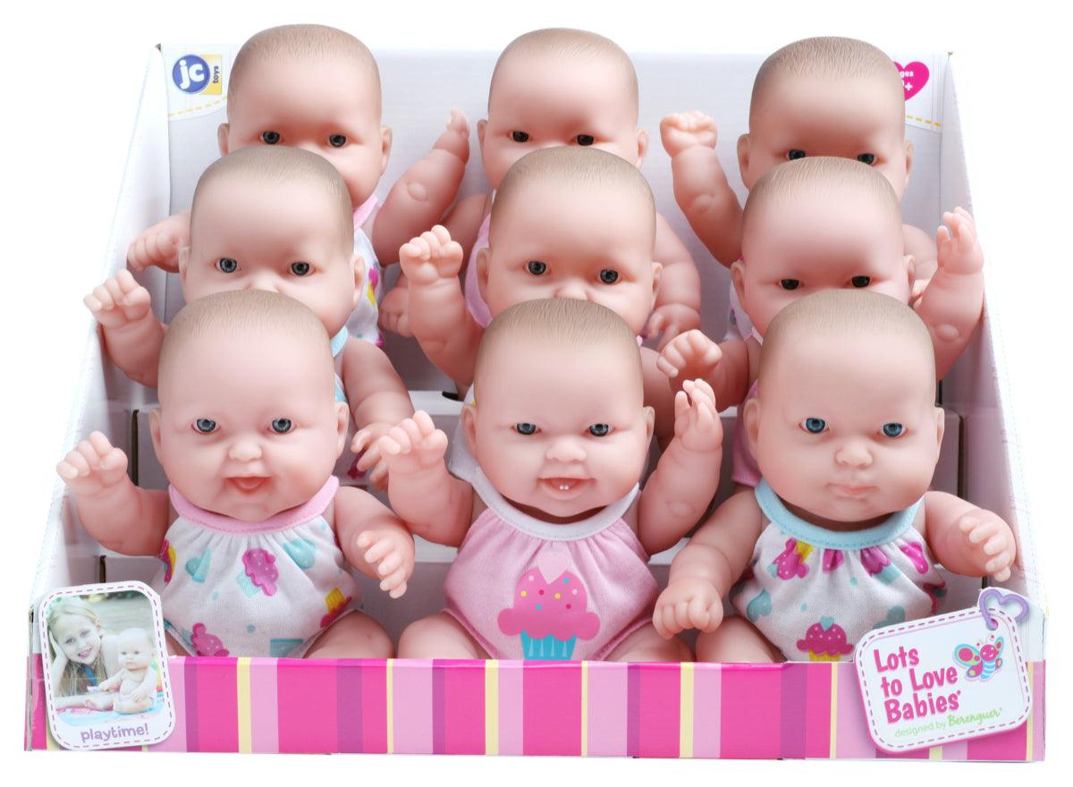 Lots to Love Babies 8" All Vinyl Bath Doll Assortment in PDQ - JC Toys Group Inc.