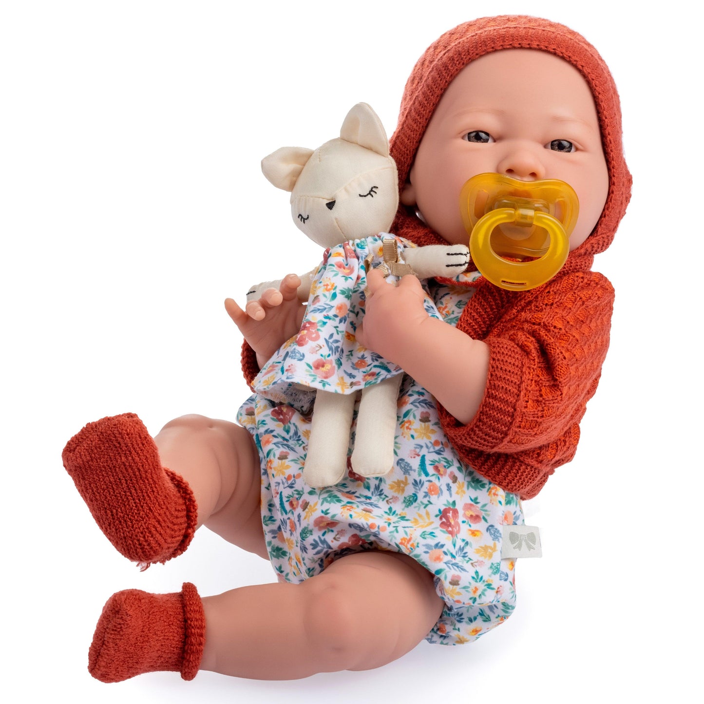 JC Toys La Newborn Anatomically Correct Real Girl Baby Doll 15" All-Vinyl NATURE Collection Designed by Berenguer Ages 2+ - JC Toys Group Inc.