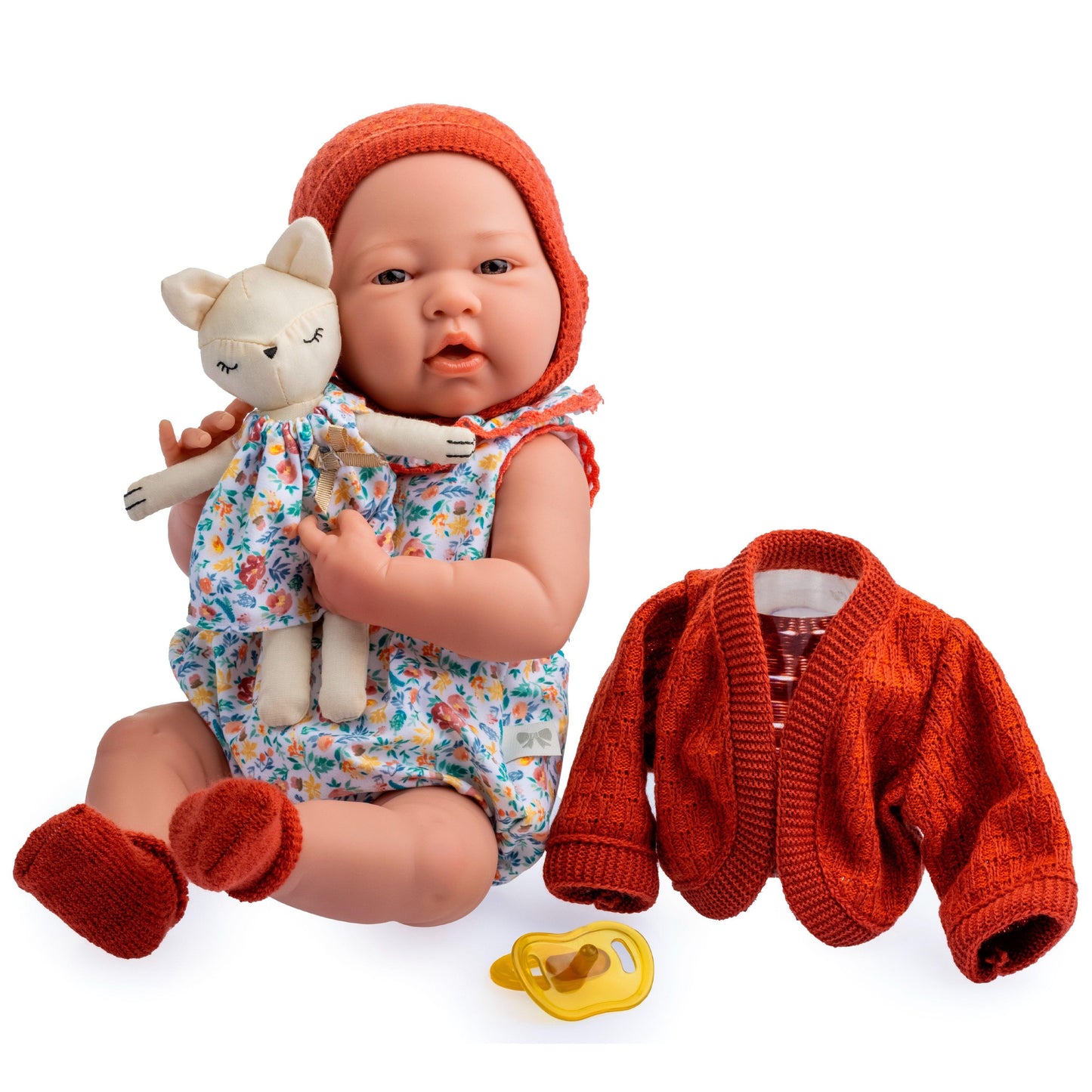 JC Toys La Newborn Realistic Girl Baby Doll NATURE Collection