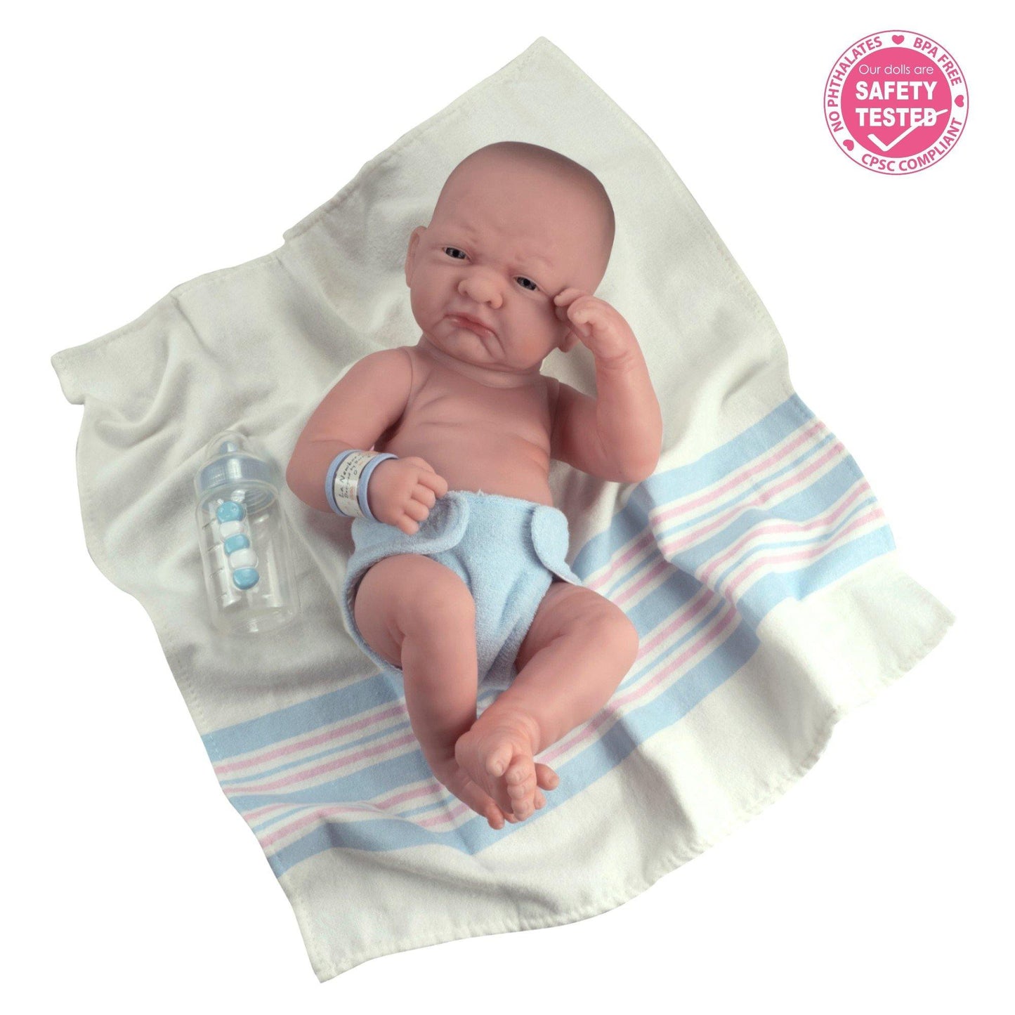 La Newborn "First Day" 15" Real Boy - JC Toys Group Inc.