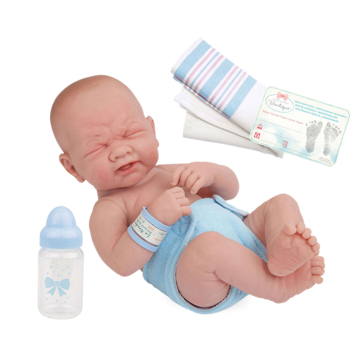 La Newborn "First Tear" 15" Real Boy - JC Toys Group Inc.