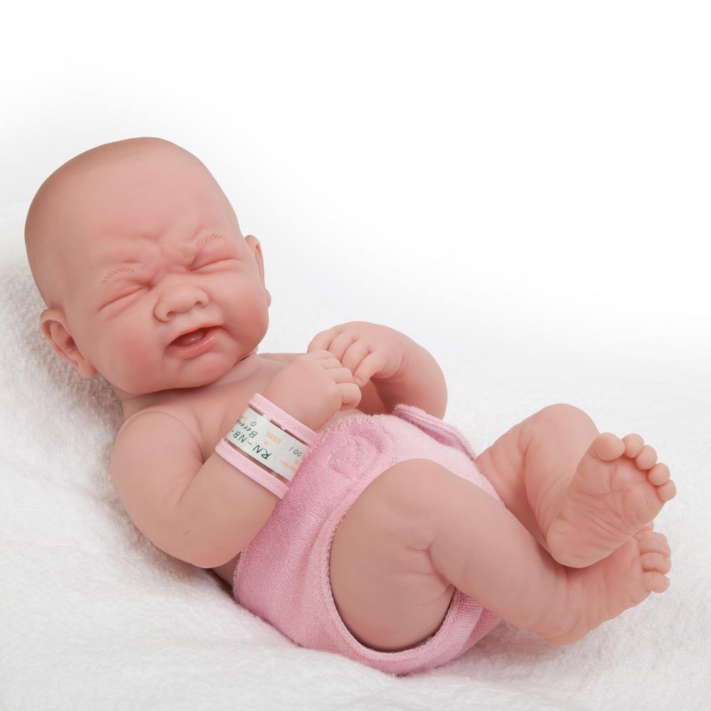 La Newborn "First Tear" 15" Real Girl - JC Toys Group Inc.