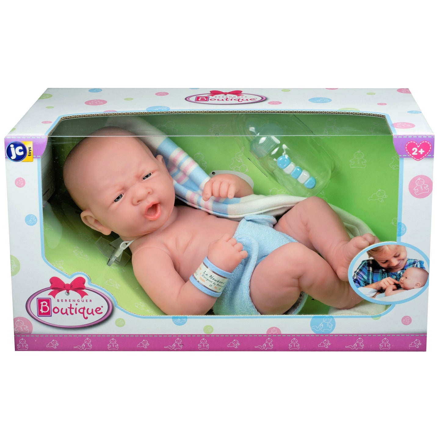 La Newborn "First Yawn" 15" Real Boy - JC Toys Group Inc.