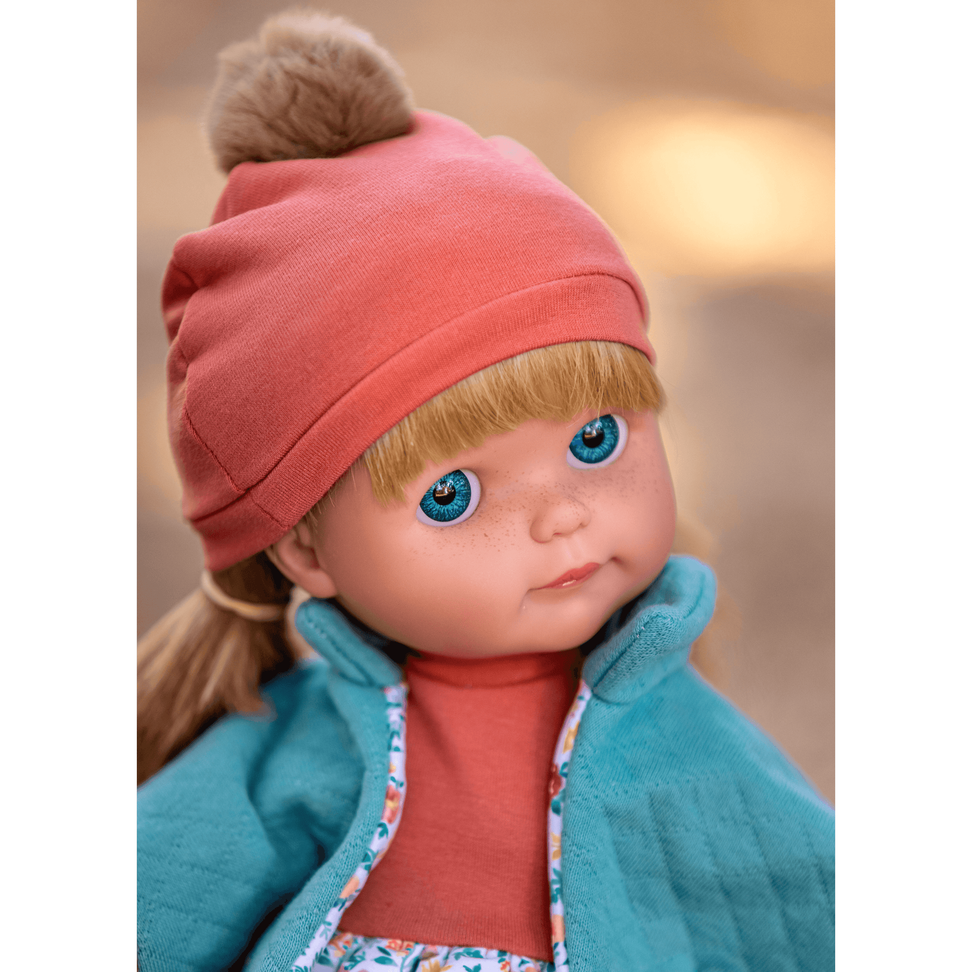 JC Toys Chloe 15" Nature Collection Fashion Doll Long Blonde Hair All vinyl Posable Doll - JC Toys Group Inc.