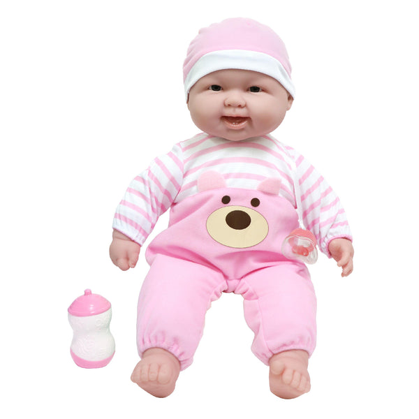 JC Toys, Lots to Cuddle Babies Soft Body Baby Doll 20 inches - Pink Outfit - JC Toys Group Inc.