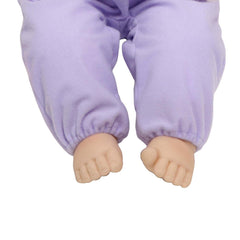 JC Toys, Lots to Cuddle Babies Asian Soft Body Baby Doll 20 inches - Purple - JC Toys Group Inc.