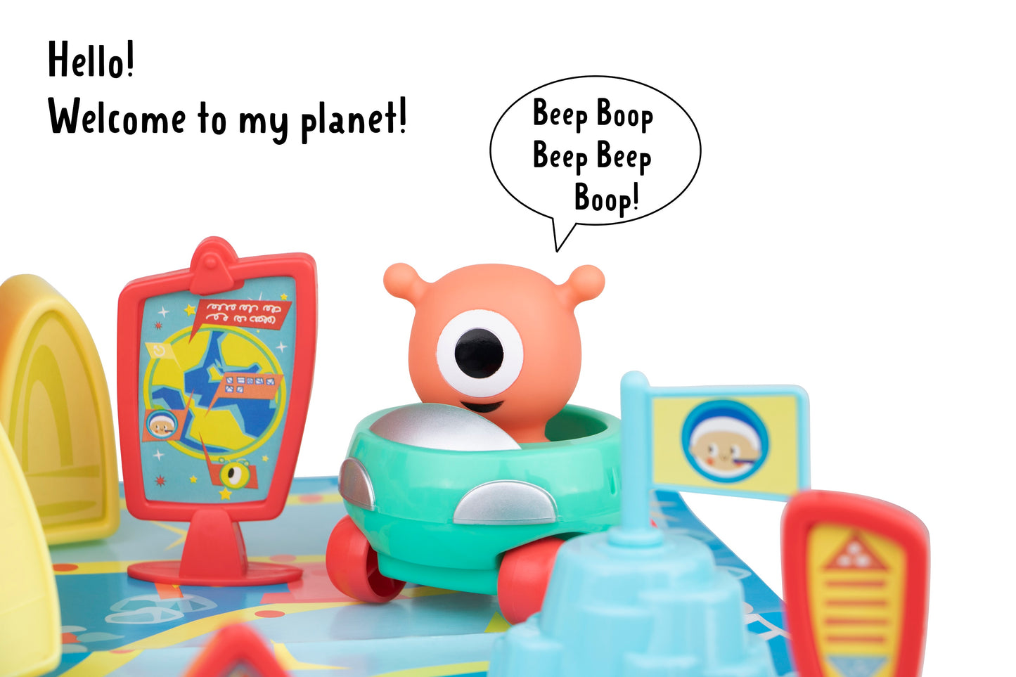 Lots to Play Toys ® Happy Town - Space Play Gift Set.