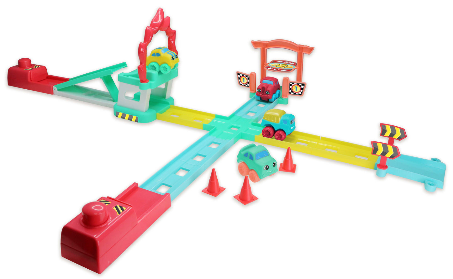 Lots to Play Toys ® Jump and Go Multi Car Play Set